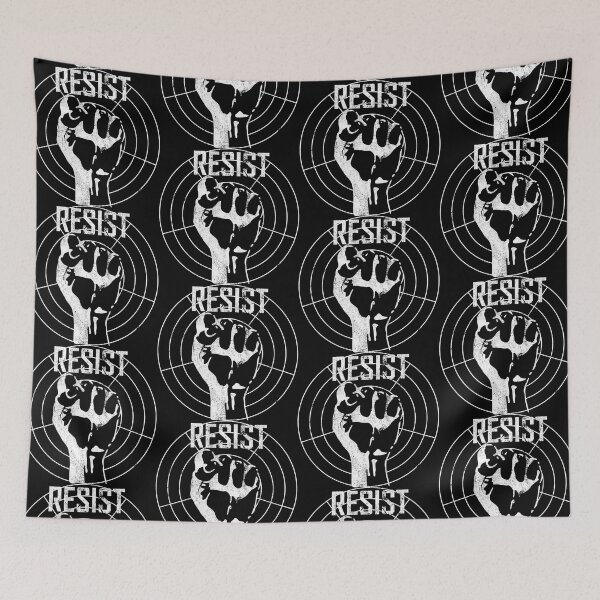 Item preview, Resist (distressed design) designed and sold by siggyspatsky.