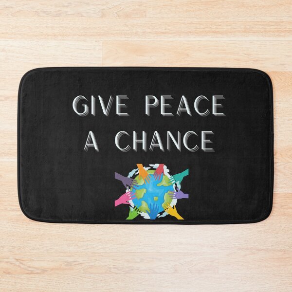 Item preview, GIVE PEACE A CHANCE WITH HANDS AROUND THE WORLD designed and sold by DoloresAlaire.