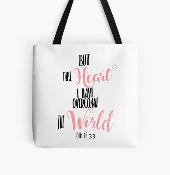 Overcome The World Tote Bag