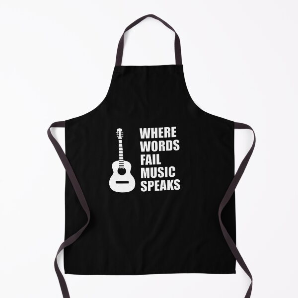 Item preview, Where Words Fail Music Speaks Guitar designed and sold by Inspirationmotivation.
