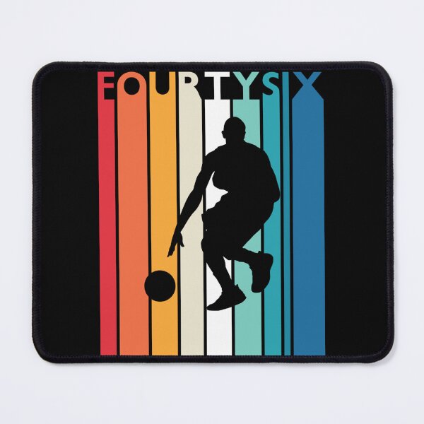 Item preview, 46th Birthday Gift Vintage Basketball Shirt For 46 Year Old Sticker designed and sold by ethenfran6.