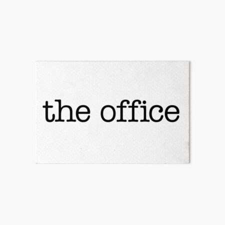 Dunder Mifflin The Office Logo Art Board Print for Sale by MikeFromToronto