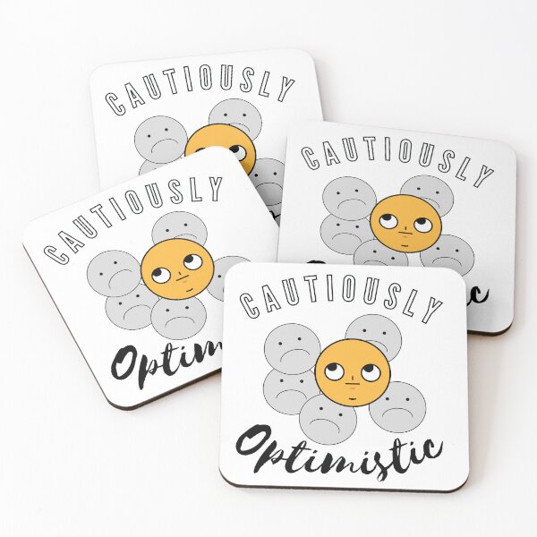 Item preview, Funny Quote - Cautiously Optimistic designed and sold by pod-plus-plus.