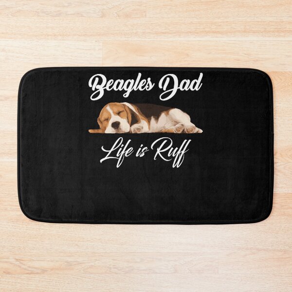 Item preview, Funny English Beagles Beagles Dad Life Is Ruff  designed and sold by alice12S56.