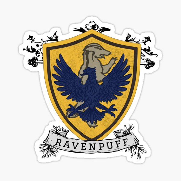 Ravenpuff Hybrid House Sticker