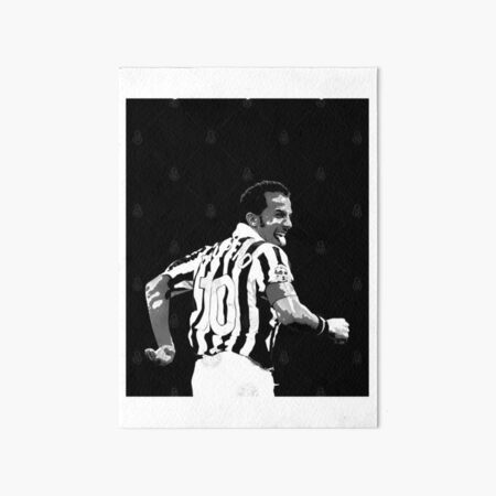 Alessandro Del Piero Juventus Legend Stats Football Print 