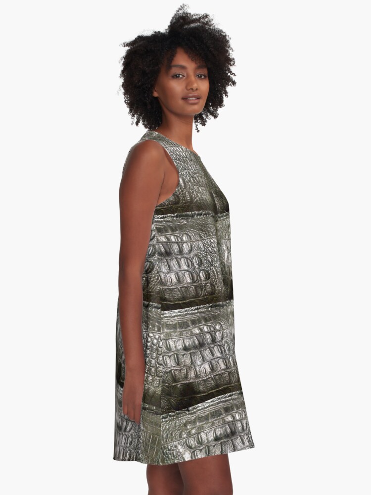 Alligator print dress hotsell