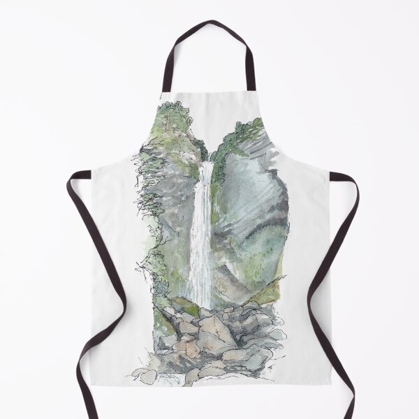 Item preview, Devils Punchbowl - Arthurs Pass Watercolour designed and sold by Tom Napper Design.