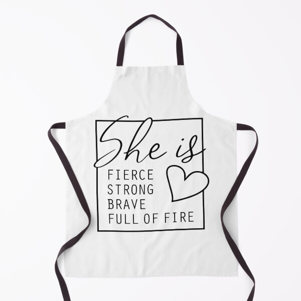 Item preview, She Is Strong Fierce Brave Full Of Fire Feminist Strong Girl designed and sold by YaliliArt.