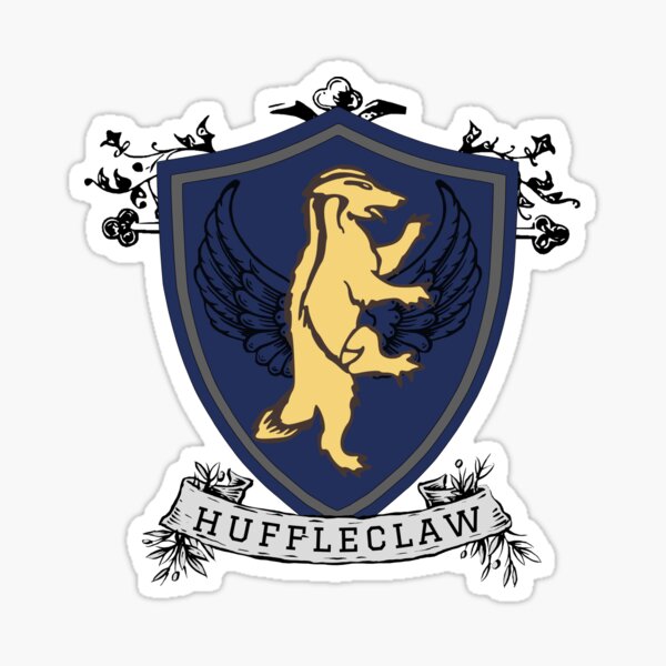 Huffleclaw Hybrid House Sticker