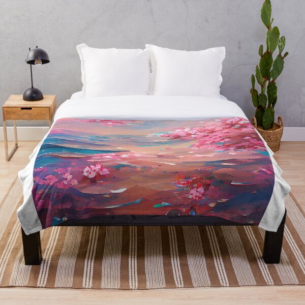 Item preview, Cherry Blossom Ocean designed and sold by Entitled Millennial.