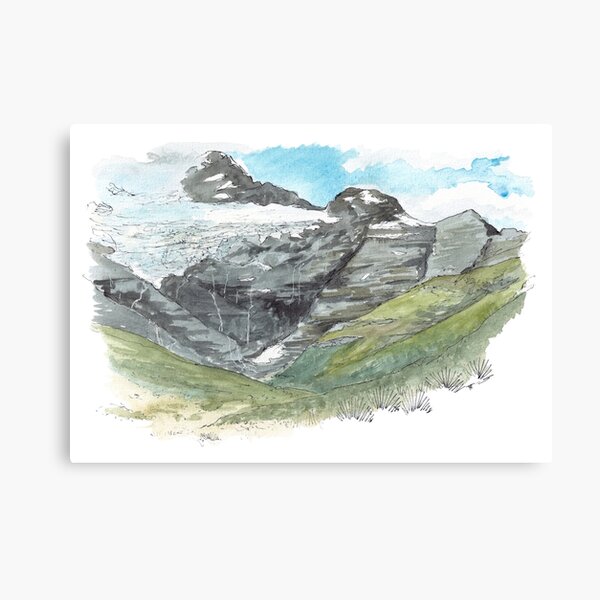 Item preview, Earnslaw Burn 2022 Day 1 Watercolour designed and sold by Tom Napper Design.