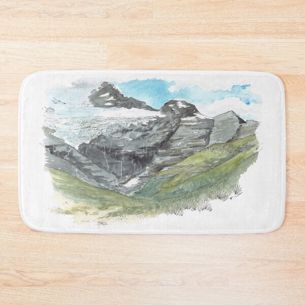 Item preview, Earnslaw Burn 2022 Day 1 Watercolour designed and sold by Tom Napper Design.
