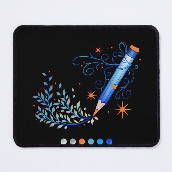 Item preview, Colorful drawing pencil sketch designed and sold by Texdoodles.