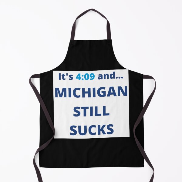 Artikelvorschau, Es ist 409 und Michigan saugt noch Aufkleber entworfen und verkauft von ricedali41.