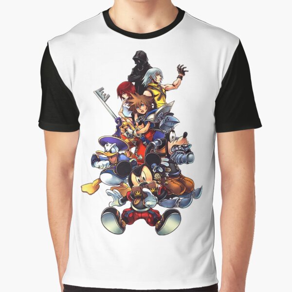 Vista previa del artículo con la obra «Kingdom Hearts 2 Squad», diseñado y vendido por lenashai.