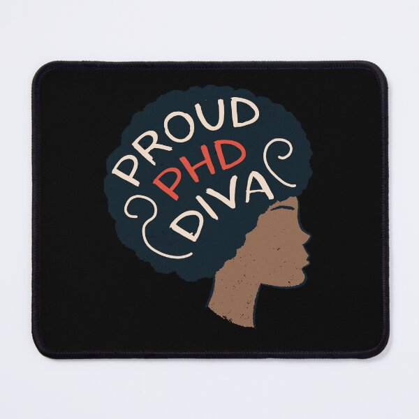 Item preview, Proud PhD Graduation Art For Afro Doctorate Degree designed and sold by MrEddie10.