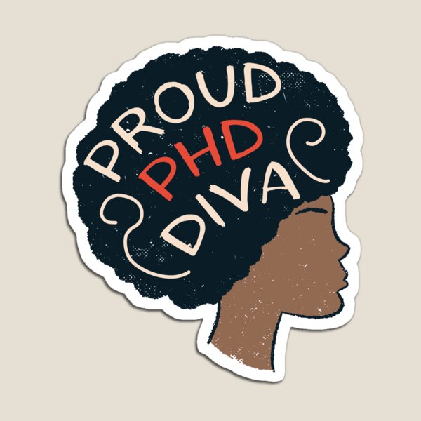 Item preview, Proud PhD Graduation Art For Afro Doctorate Degree designed and sold by MrEddie10.