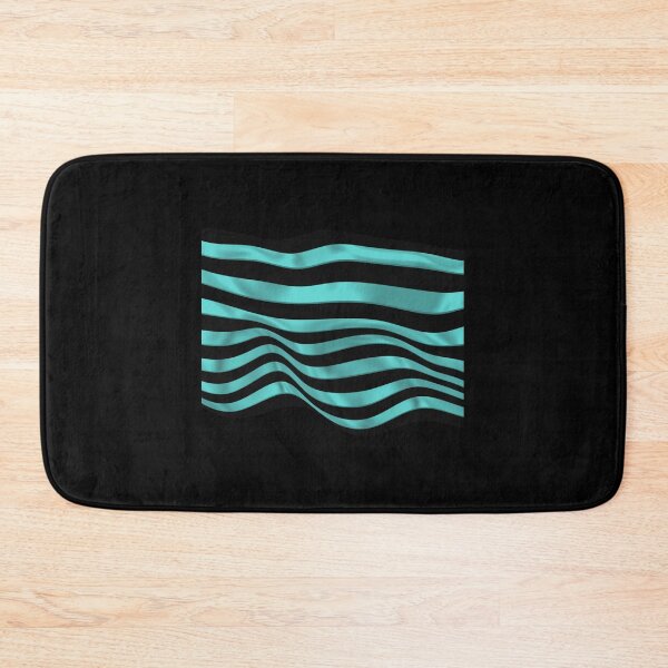 Item preview, Black And Blue Wavy Stripes Fashion Classic T-Shirt designed and sold by lewisnash6.