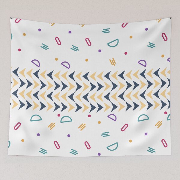Item preview, Colorful cheerful abstract shape designed and sold by theredsharp.