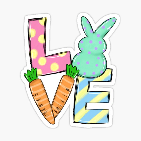 Item preview, love funny bunny designed and sold by JavierShih.