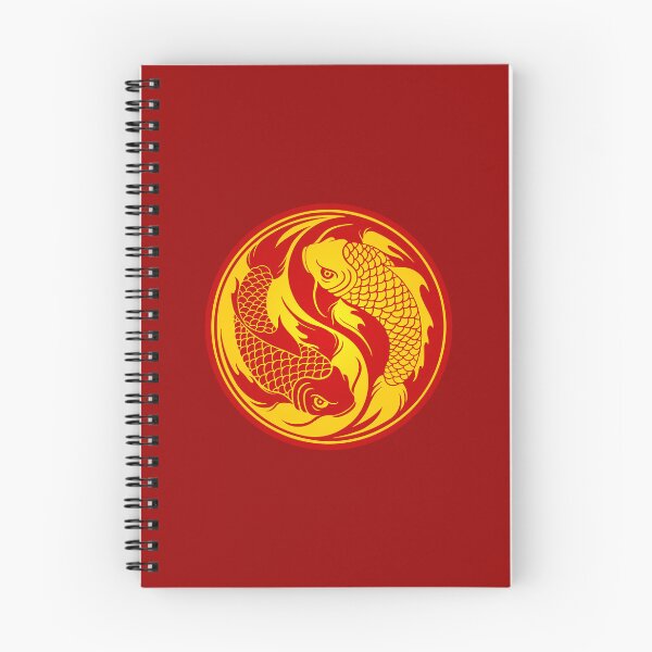 Item preview, Red and Yellow Yin Yang Koi Fish designed and sold by JeffBartels.