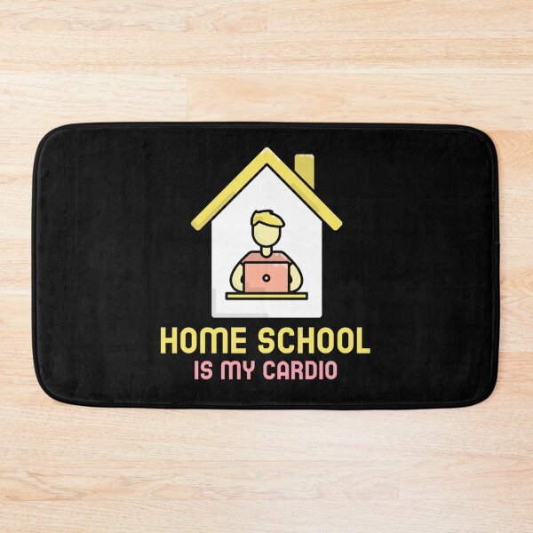 Item preview, Home School Is My Cardio Sticker designed and sold by jacksrome6.