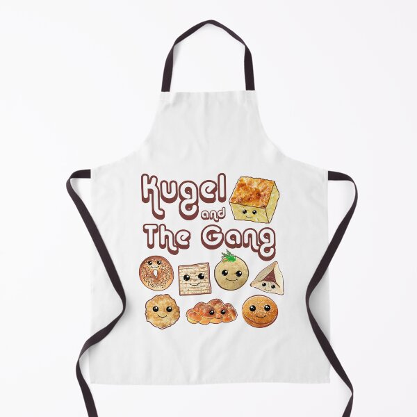Item preview, Kugel And The Gang | Funny Jewish Foods Design With Cute Kawaii Bagel, Matzo, Hamentaschen etc. designed and sold by JoBella-Designs.