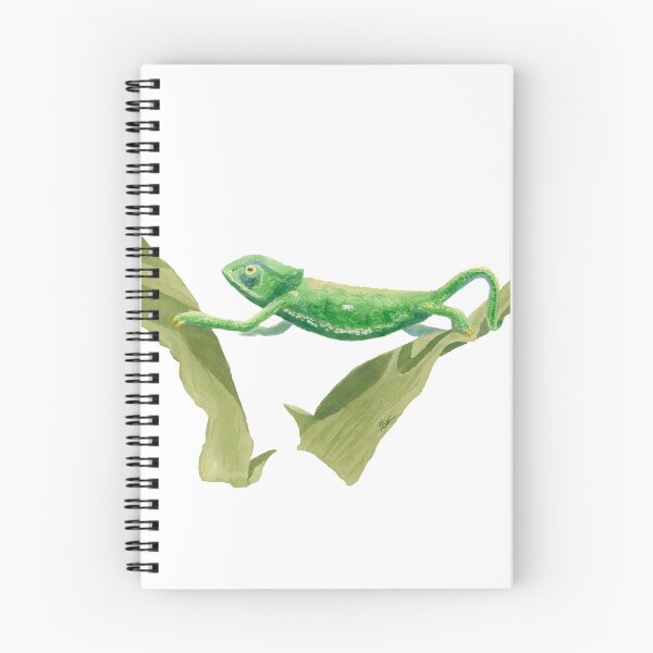 Item preview, Hang in There, Green Chameleon  designed and sold by WaterStrokesArt.