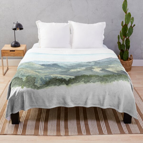 Item preview, Moonlight Tops - Paparoa Track Watercolour designed and sold by Tom Napper Design.