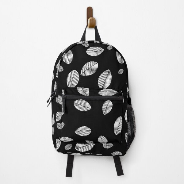 Item preview, Minimalist Leaves Pattern ,Natural Black and White designed and sold by zaysa.