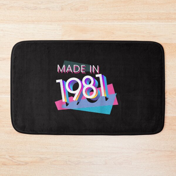 Item preview, Made in 1981 Retro 80s Style 40th Birthday Year Custom Women  designed and sold by OsacmOachos.