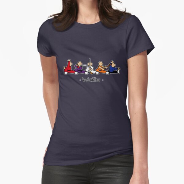 MiniFu: Wushu lineup Fitted T-Shirt