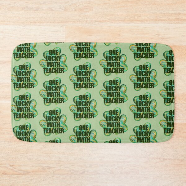 Item preview, one lucky math teacher designed and sold by JavierShih.