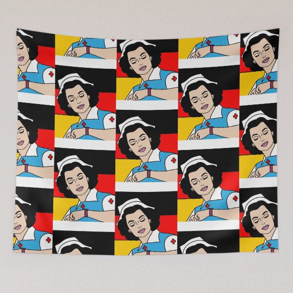 Item preview, Colorful And Pretty Retro Nurse          designed and sold by quoctuan1990.