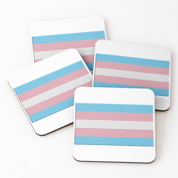 Item preview, Trans pride flag 3D designed and sold by Inspirationmotivation.