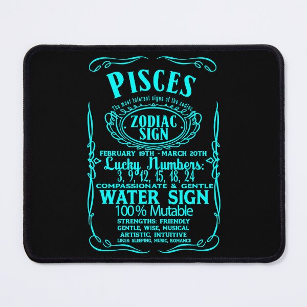 Item preview, Pisces Zodiac Sign Horoscope Astrology designed and sold by vincentalan.