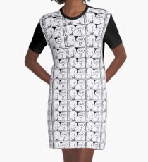I FEEL VERY ATTACKED Graphic T-Shirt Dress