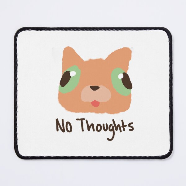 Item preview, No Thoughts Orange Cat designed and sold by NoLife Artist.