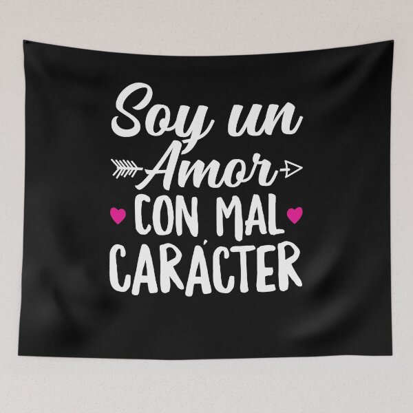 Item preview, Soy Un Amor Con Mal Caracter Shirt, Spanish Shirt, Amor Shirt, Bad Character Shirt, More Love Please Tee, Amor Español Shirt designed and sold by aymob.