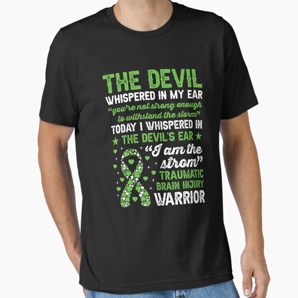 Item preview, I Am The Storm Traumatic Brain Injury Warrior Shirt, TBI Awareness Shirt, Green Ribbon Shirt, Brain Is Healing Shirt, Brain Surgery Shirt designed and sold by aymob.