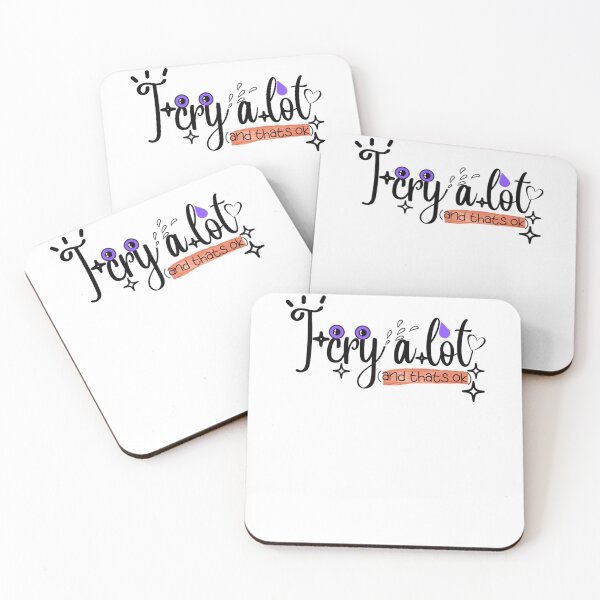Item preview, Cute I Cry a Lot And Thats Ok,beautiful Saying    designed and sold by PressedApparel.