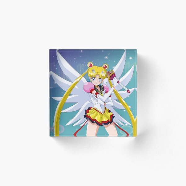 Eternal Sailor Moon Attack Pose Acrylic Block