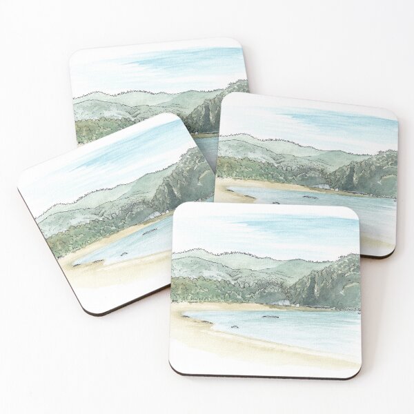 Item preview, Anchorage Bay - Abel Tasman Watercolour designed and sold by Tom Napper Design.