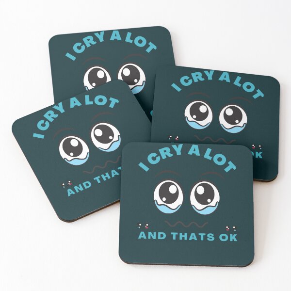 Item preview, I cry  A lot and thats ok   designed and sold by PressedApparel.