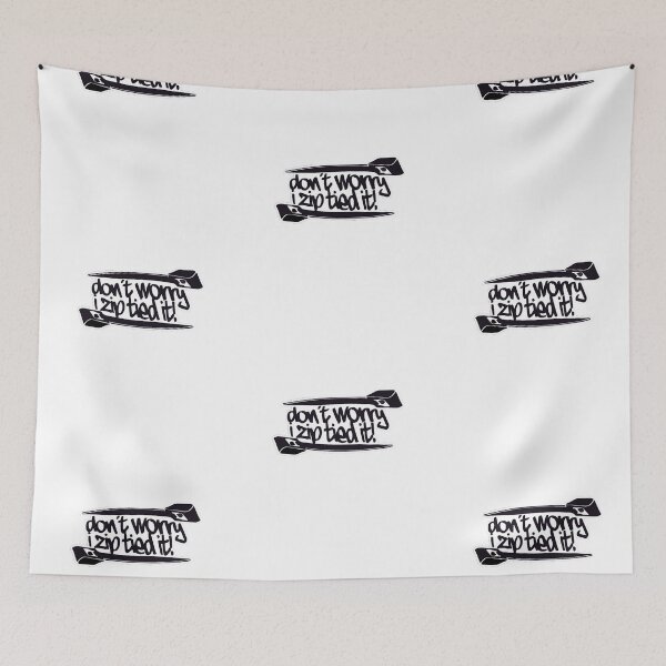 Item preview, Horizon Forza Don't Worry I Zipped Tied It Sticker racing car MX Motocross designed and sold by twitery.