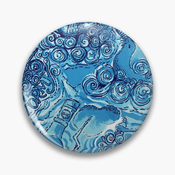 Item preview, dark stormy wave designed and sold by catherinebinson.