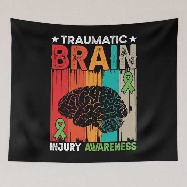 Item preview, Vintage Traumatic Brain Injury Awareness Shirt, Brain Surgery Shirt, TBI Awareness Shirt, Brain Tumor Shirt, Brain Cancer Shirt, TBI Fighter designed and sold by aymob.