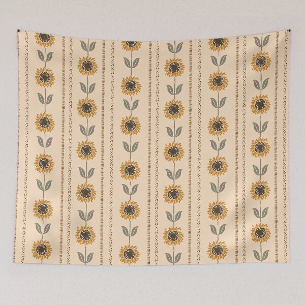 Item preview, Sunflowers are my love language/ Sunflower Fields pattern/ Sunflower art designed and sold by Blume-Corner.