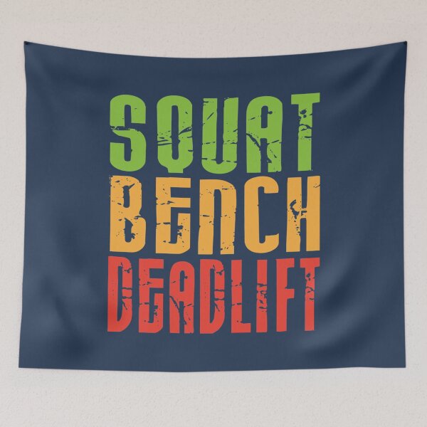 Item preview, Squat Bench Deadlift  The Big 3  Powerlifting designed and sold by ThangYenNss.